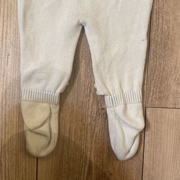 Tommy Hilfiger New Without Tags Knitted Light Blue One Piece Romper Size 6-9 Mos - Picture 7 of 10